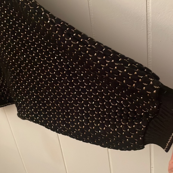 Vintage Gilded Midnight Sweater Shrug - Picture 8 of 8